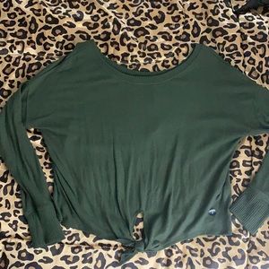 WOMENS cropped A&f sweater